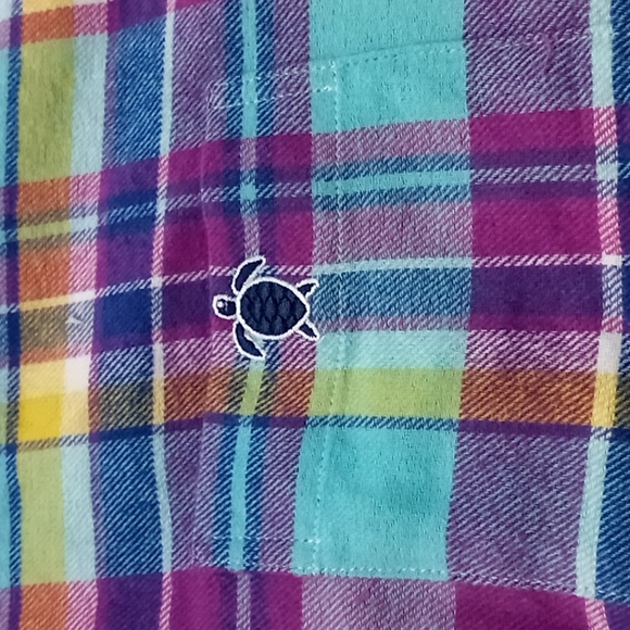 Simply Southern flannel plaid shirt size L NWT - Picture 2 of 4